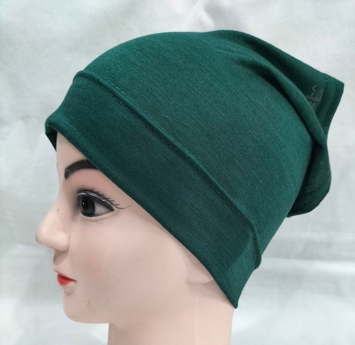 Hijab Cap 17 Dark Green - Tube