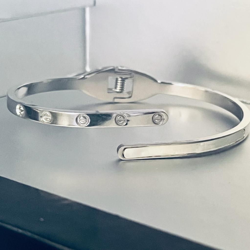 Pure Elegance Cartier Band - Silver