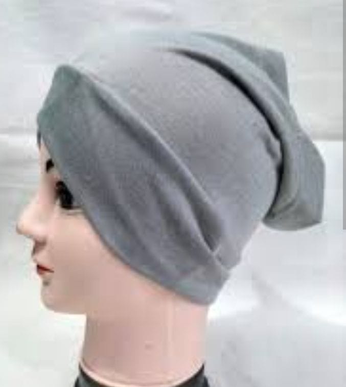 Hijab Cap 20 Grey - Tube