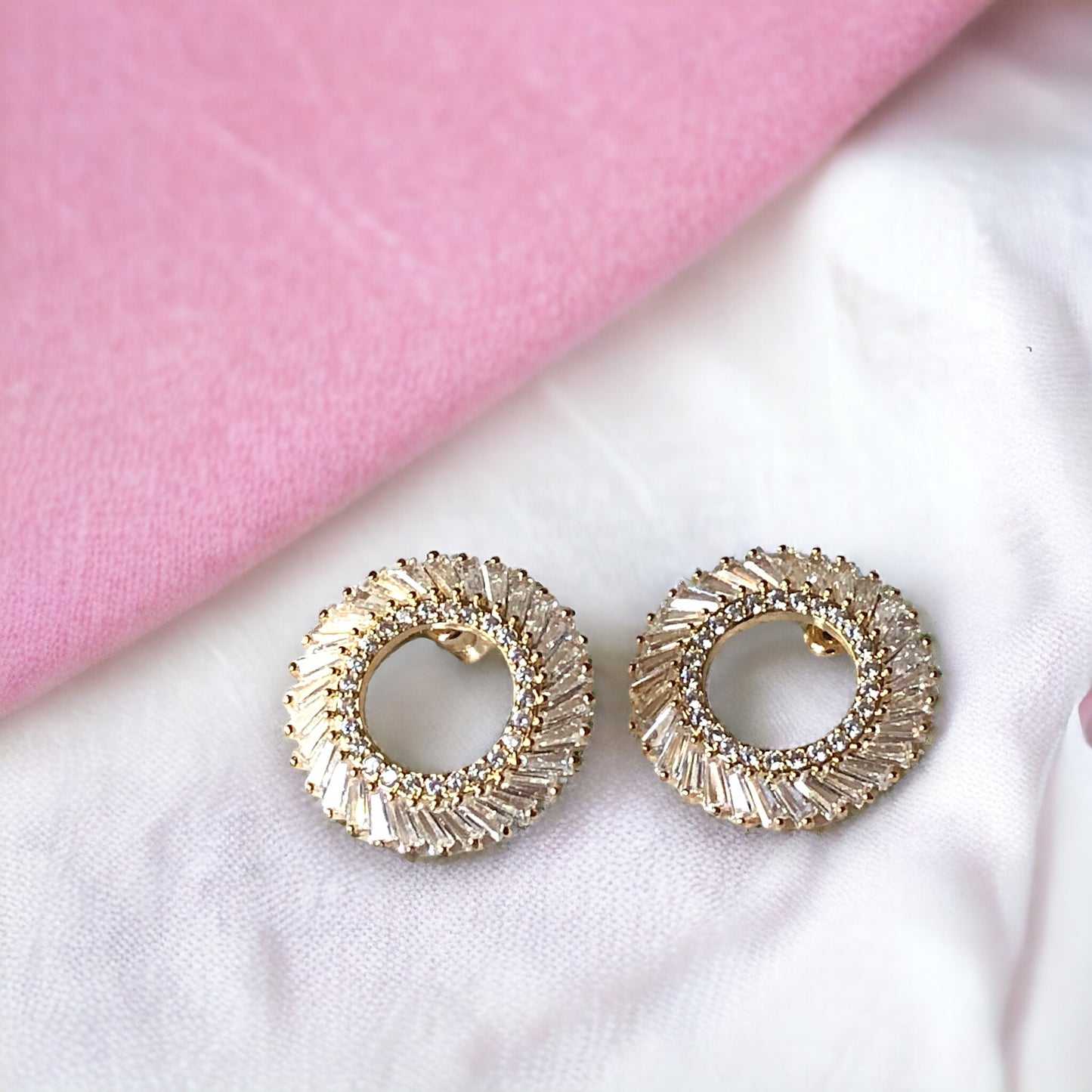 Diamond Earrings Gold