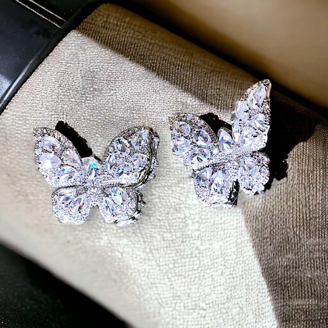 Free Birds Spirited - Silver Butterfly