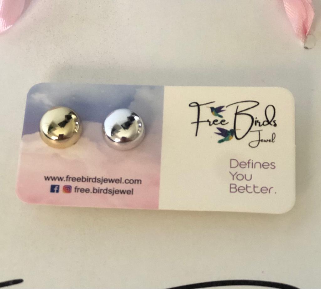 Silver and Gold Hijab Magnet Set