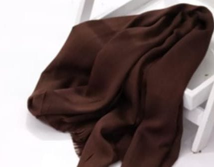 Turkish Hijab-Chocolate Brown