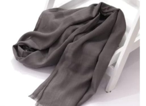 Turkish Hijab-Dark Grey