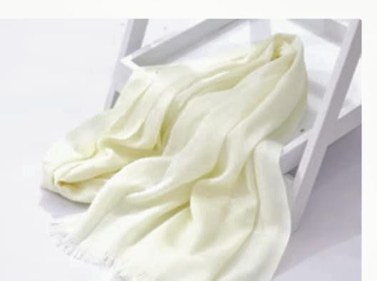 Turkish Hijab-Milky White