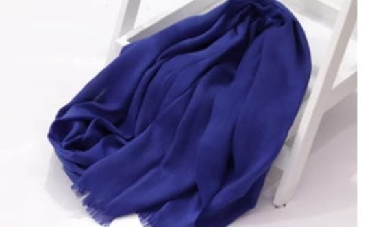 Turkish Hijab-Ink Blue