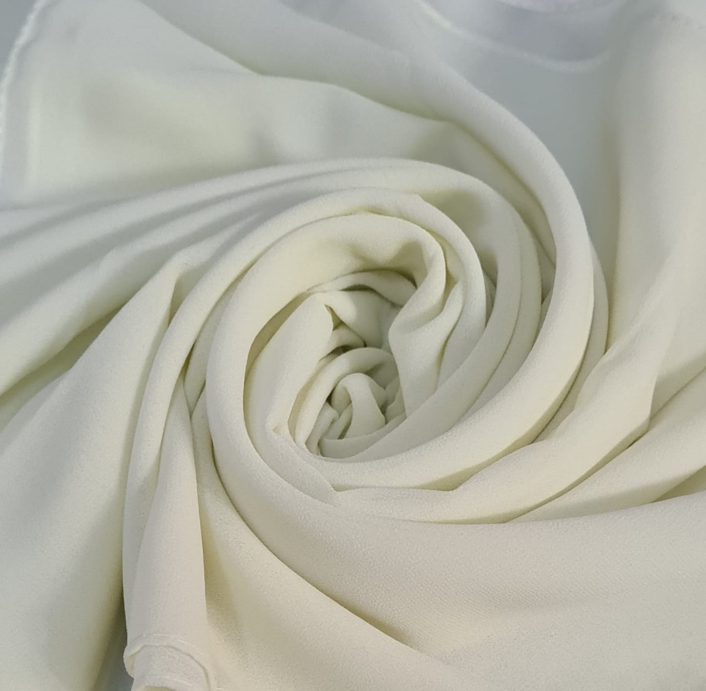 Georgette Stole -Cream