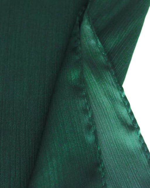 Crinkle Silk -Emerald