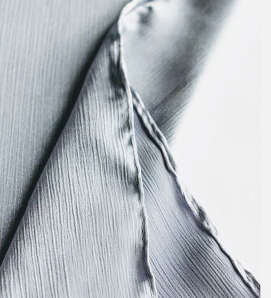 Crinkle Silk-Grey