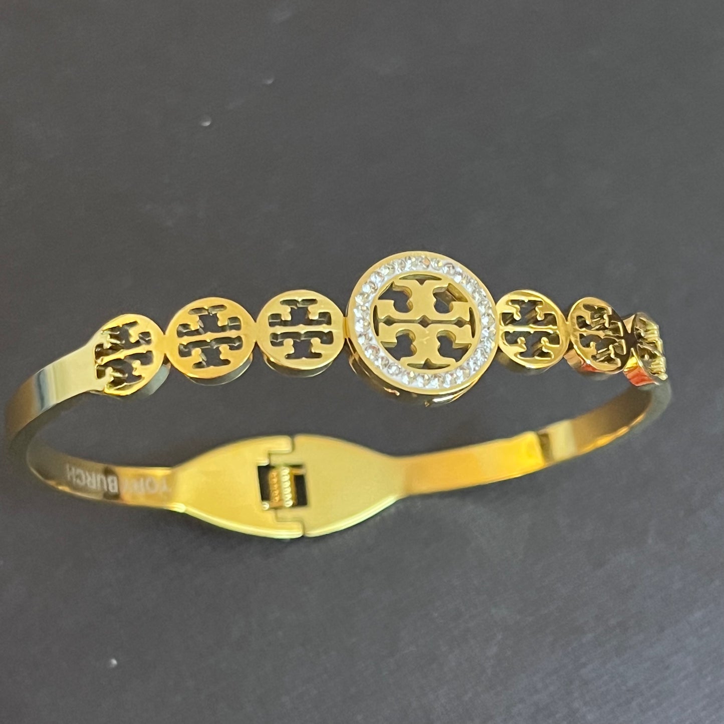 Tory Burch Zircoin Studded Bracelet