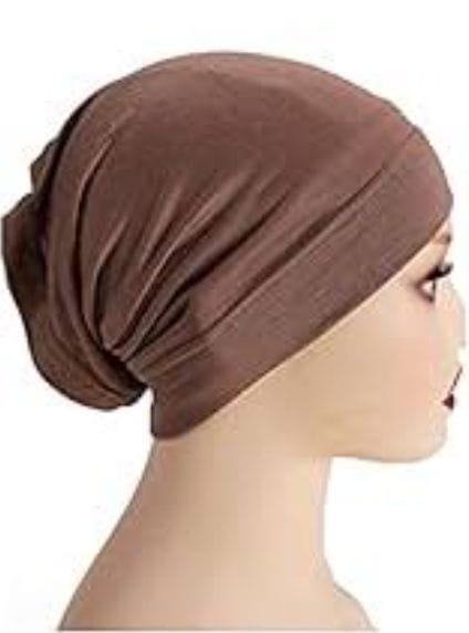 Hijab Cap 1 Brown - Tube