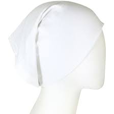 Hijab Cap 6 White - Tube