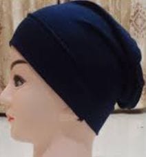 Hijab Cap 8 Navy Blue - Tube