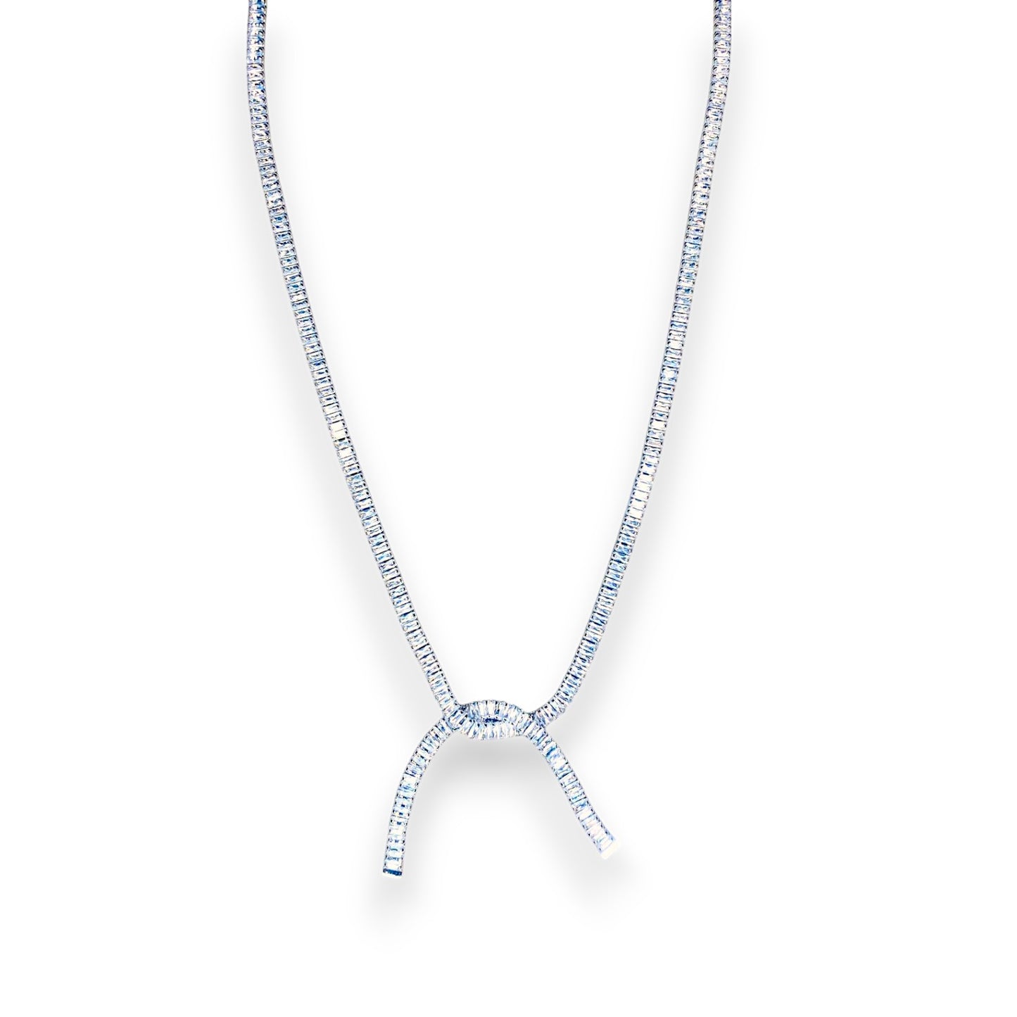 Sparkling Knot Necklace