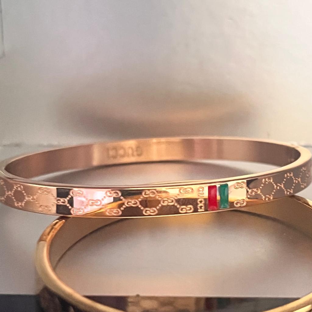 Gucci Style Bands - Rose Gold