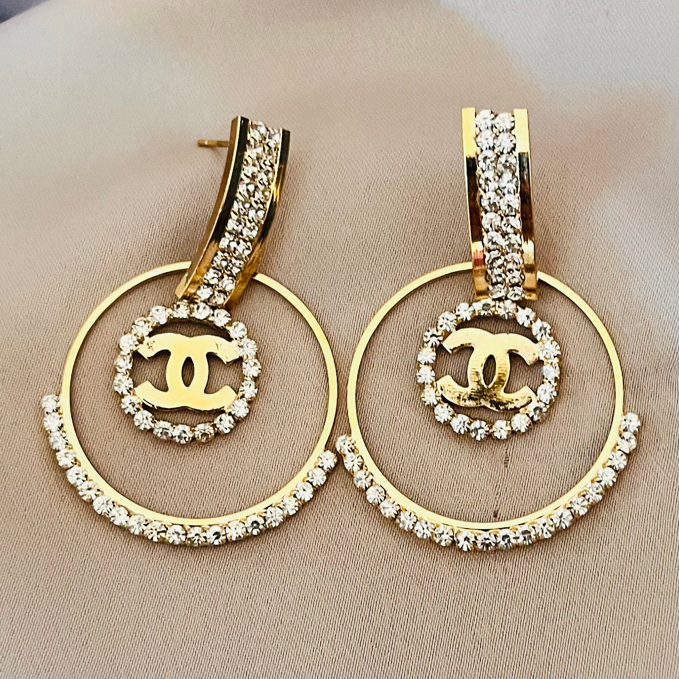 Chanel Style Earrings