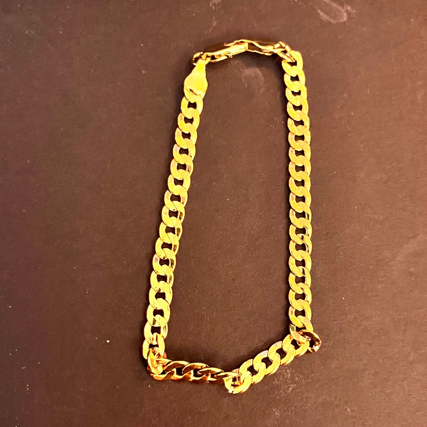 Tight chained Gold  Bracelet