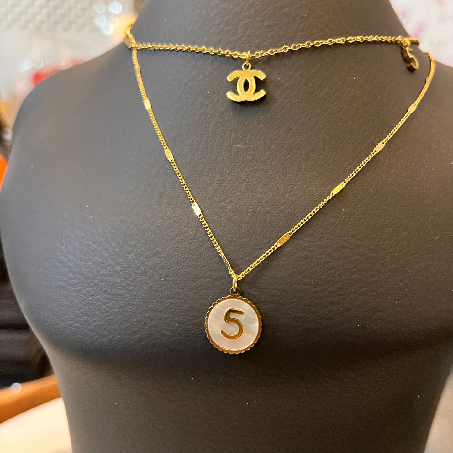 Chanel 5 Signature Style Necklace